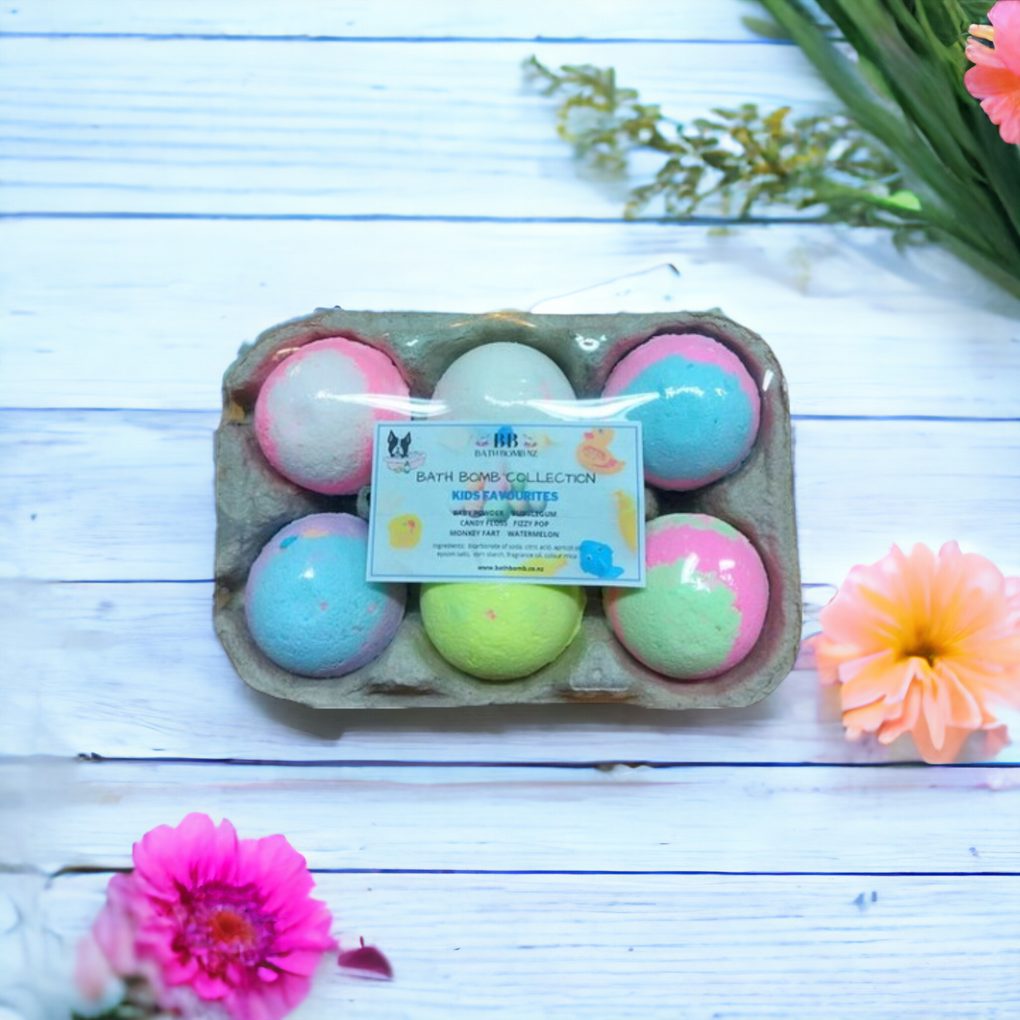 Bath Bomb NZ -Baby Bath Bombs 6 Pack