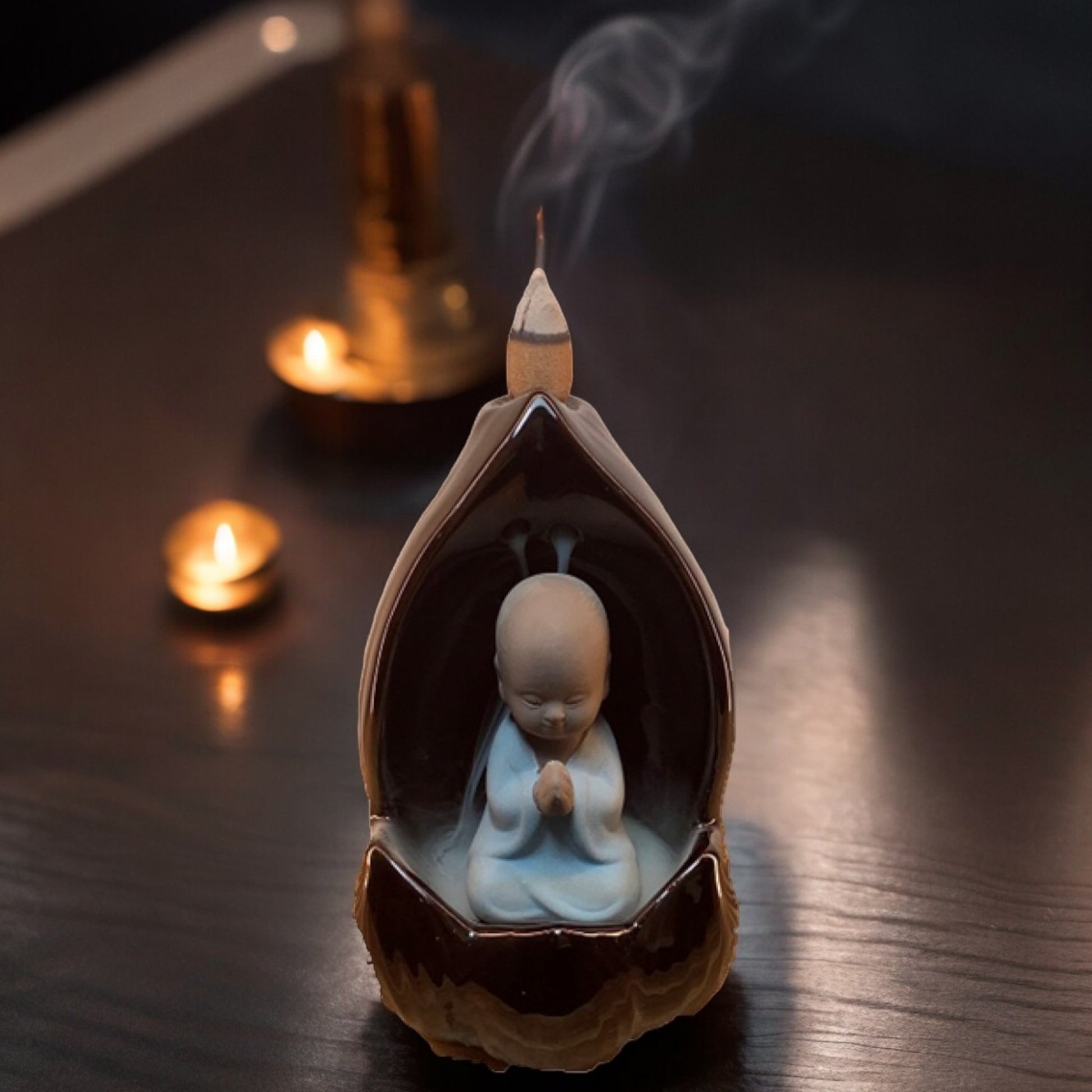 Backflow Incense Burner - Buddha