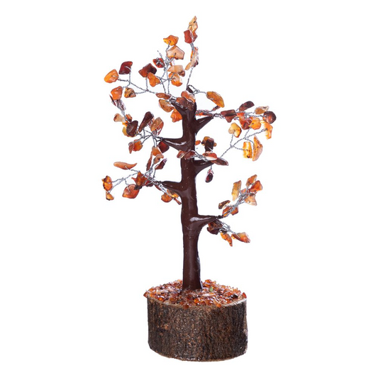 Crystal Gemstone Tree - Carnelian