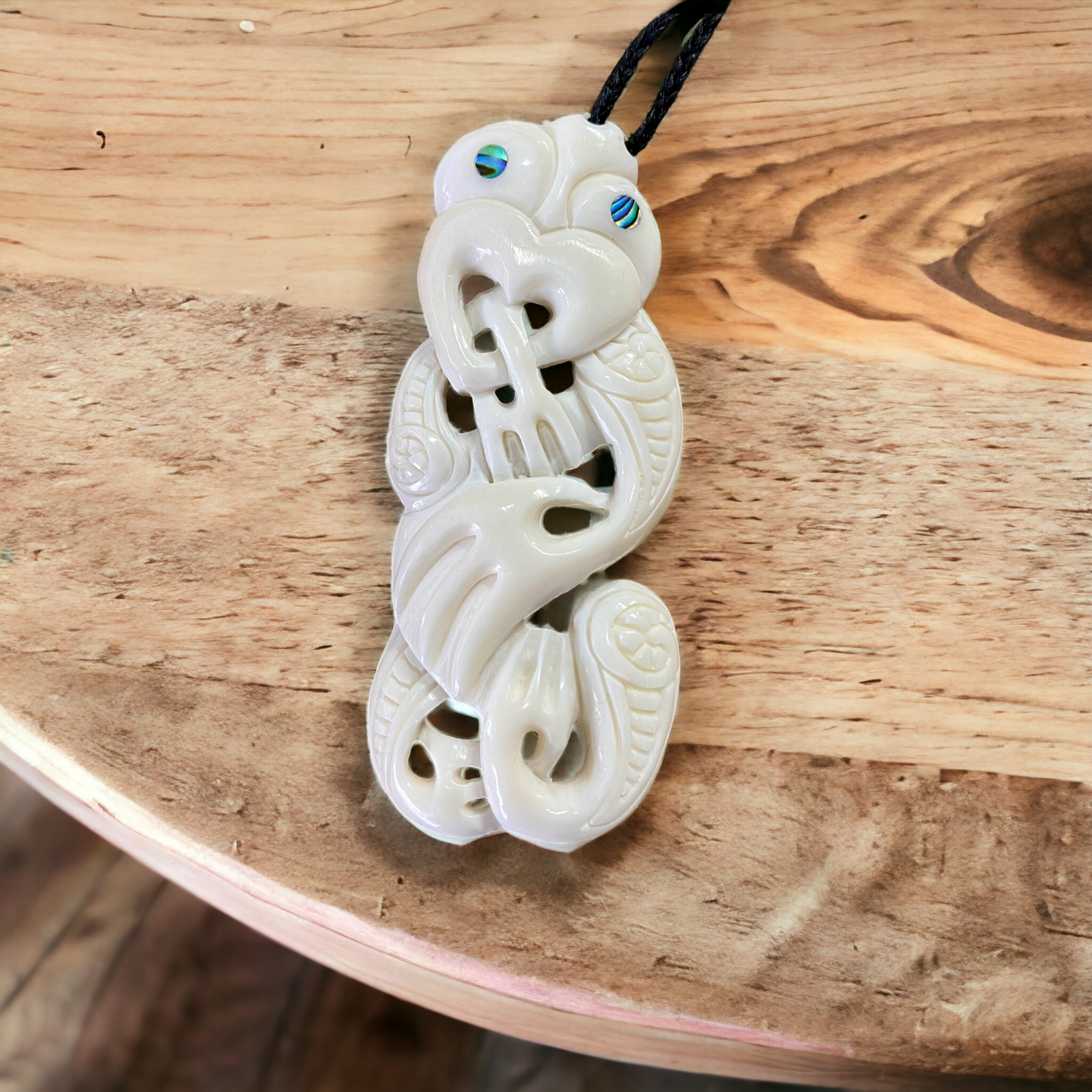 Bone Tiki Pendant