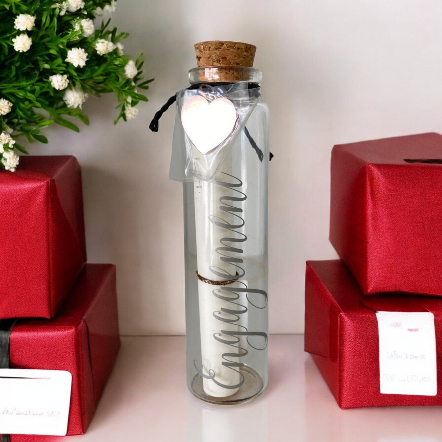 Miniature Glass Message Bottles