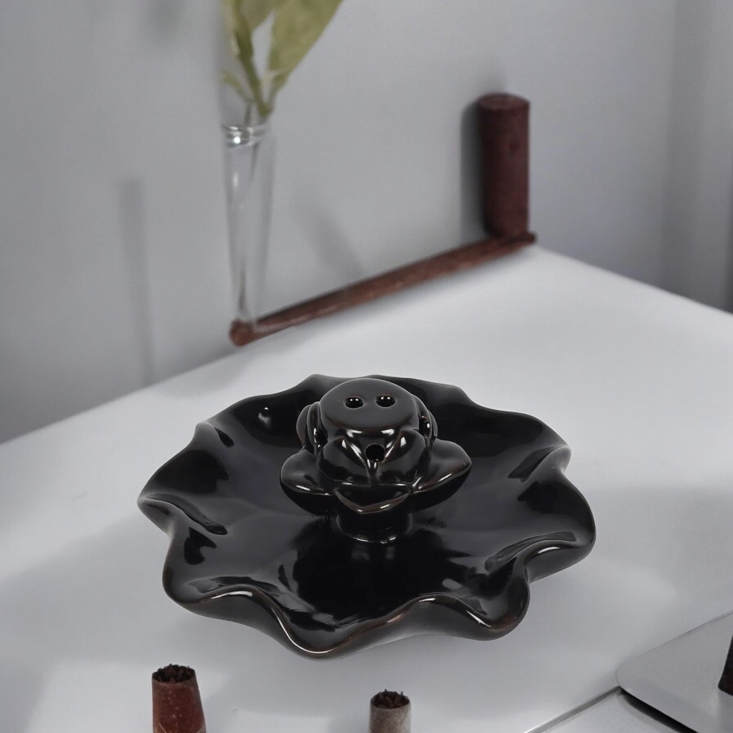 Backflow Incense Burner - Lotus Pool