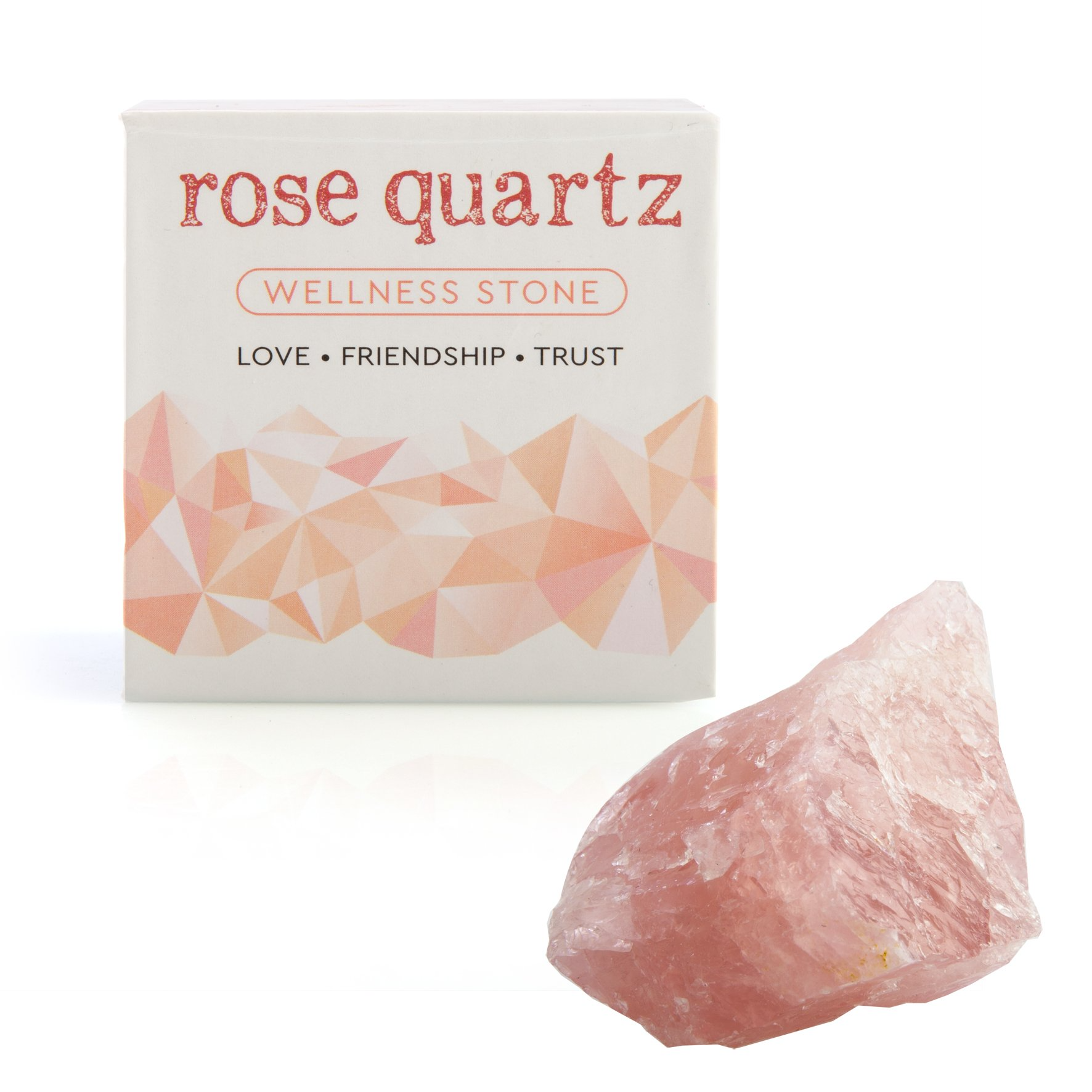 Raw Wellness Stone - Rose Quartz