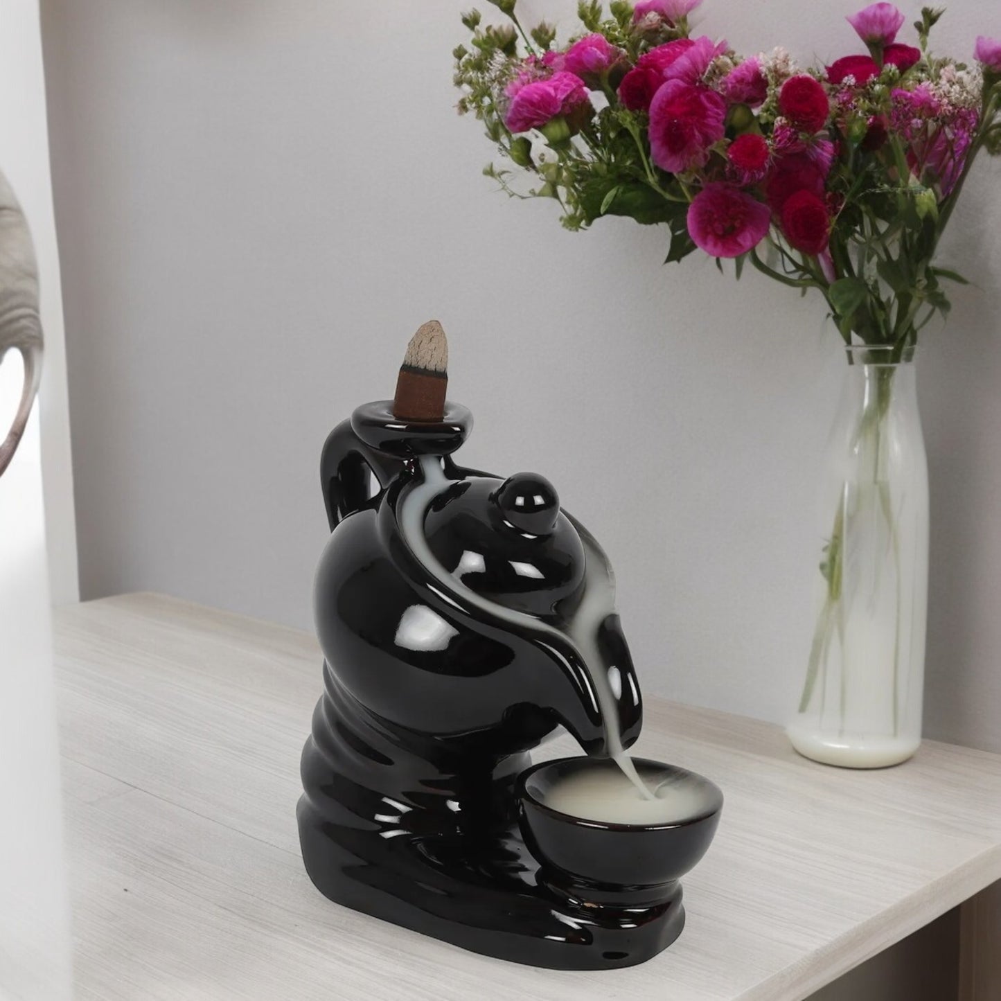 Backflow Incense Burner- Tea Pot