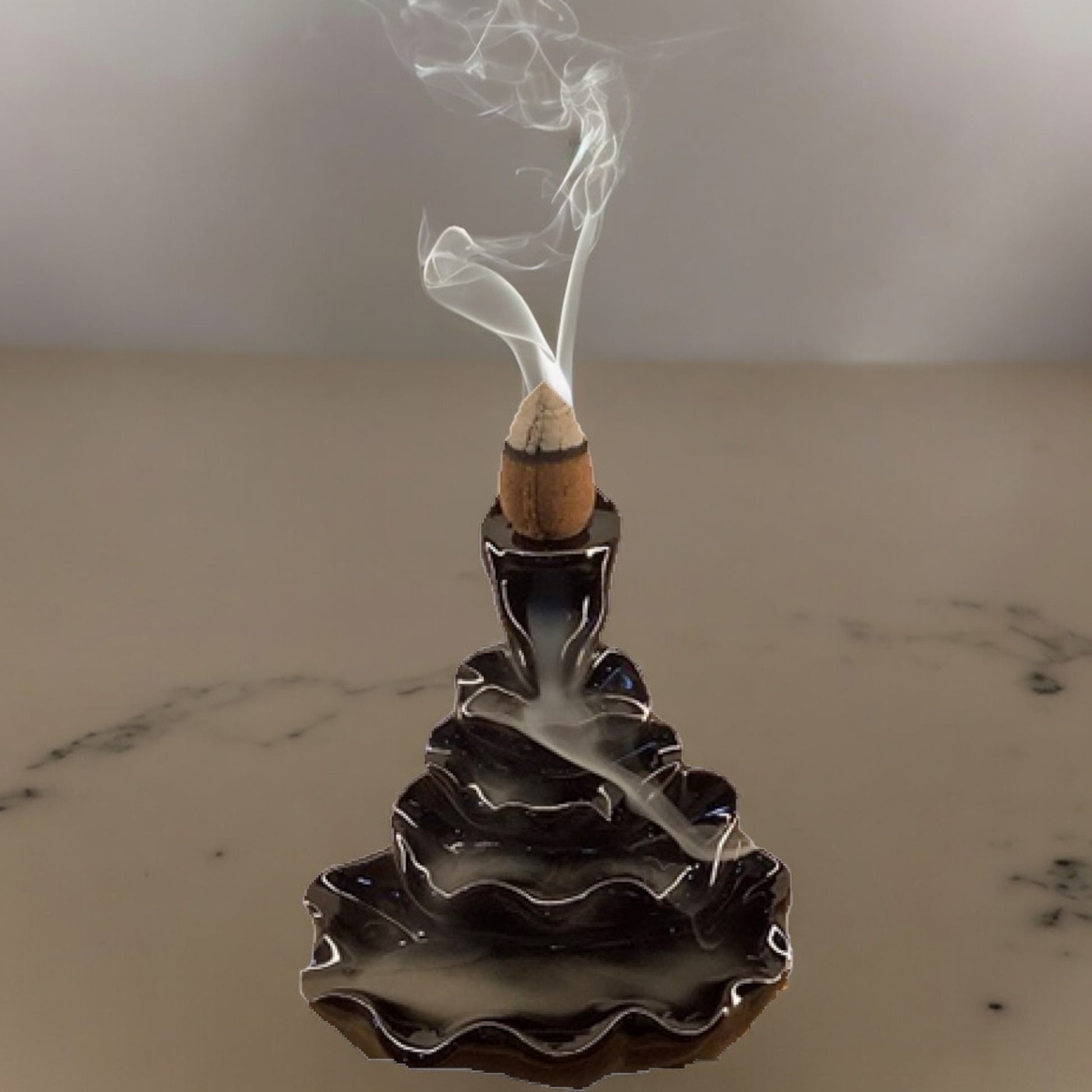 Backflow Incense Burner - Tiered