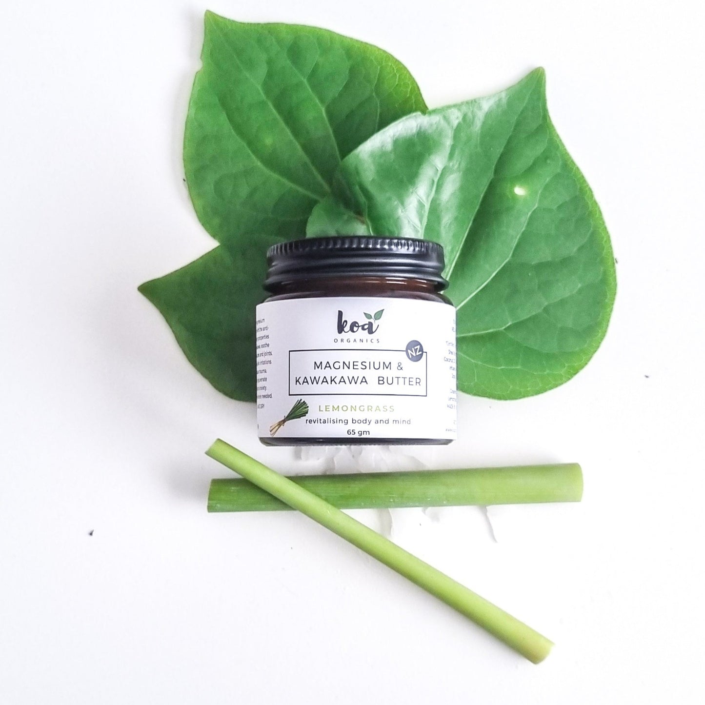 Koa Organics Magnesium & Kawakawa Body Butter with Lemongrass