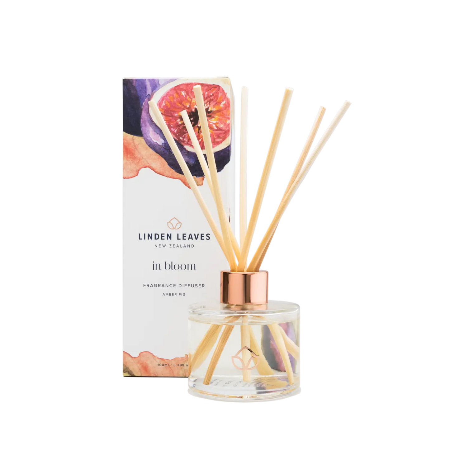 Linden Leaves In Bloom Diffuser Amber Fig 100ml