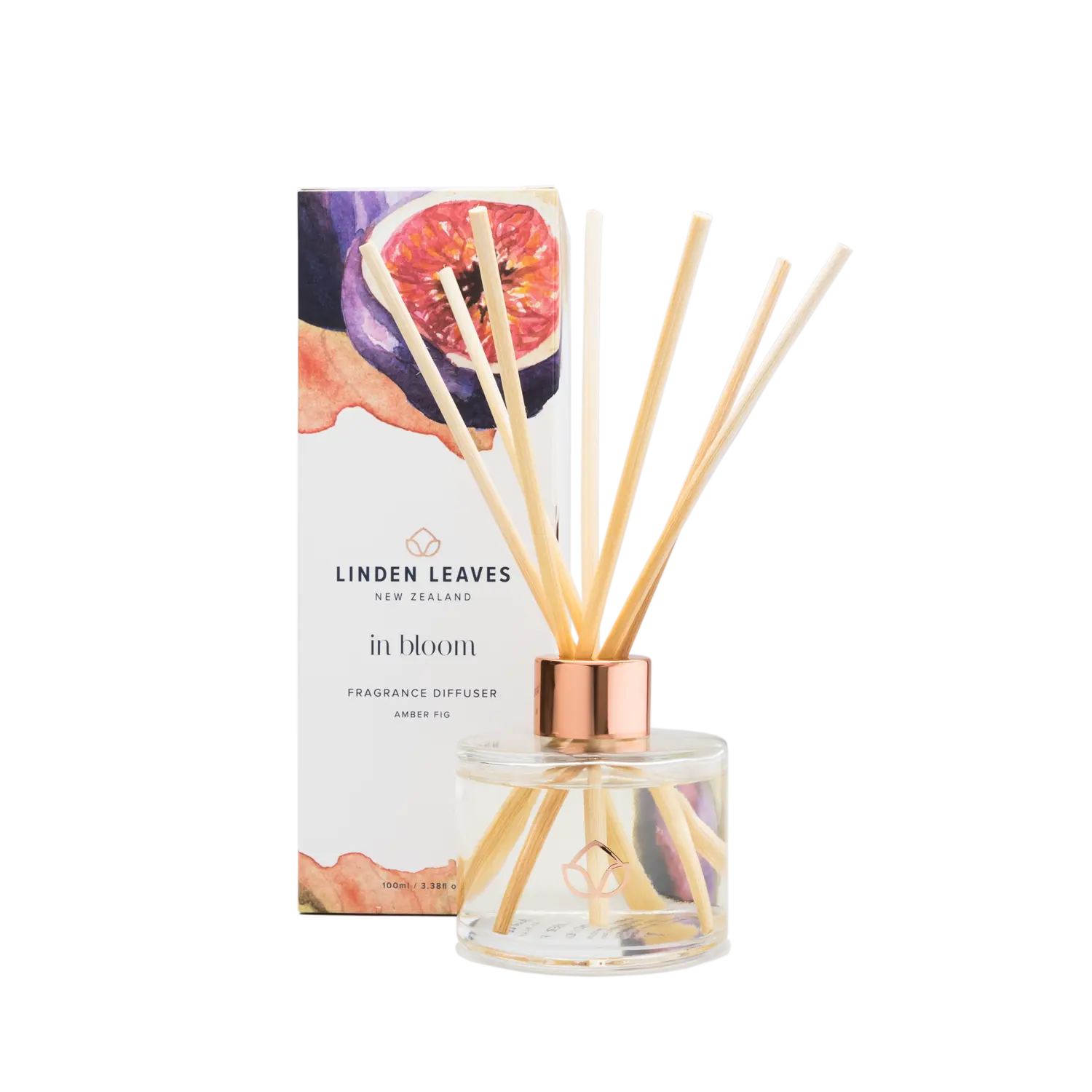 Linden Leaves In Bloom Diffuser Amber Fig 100ml