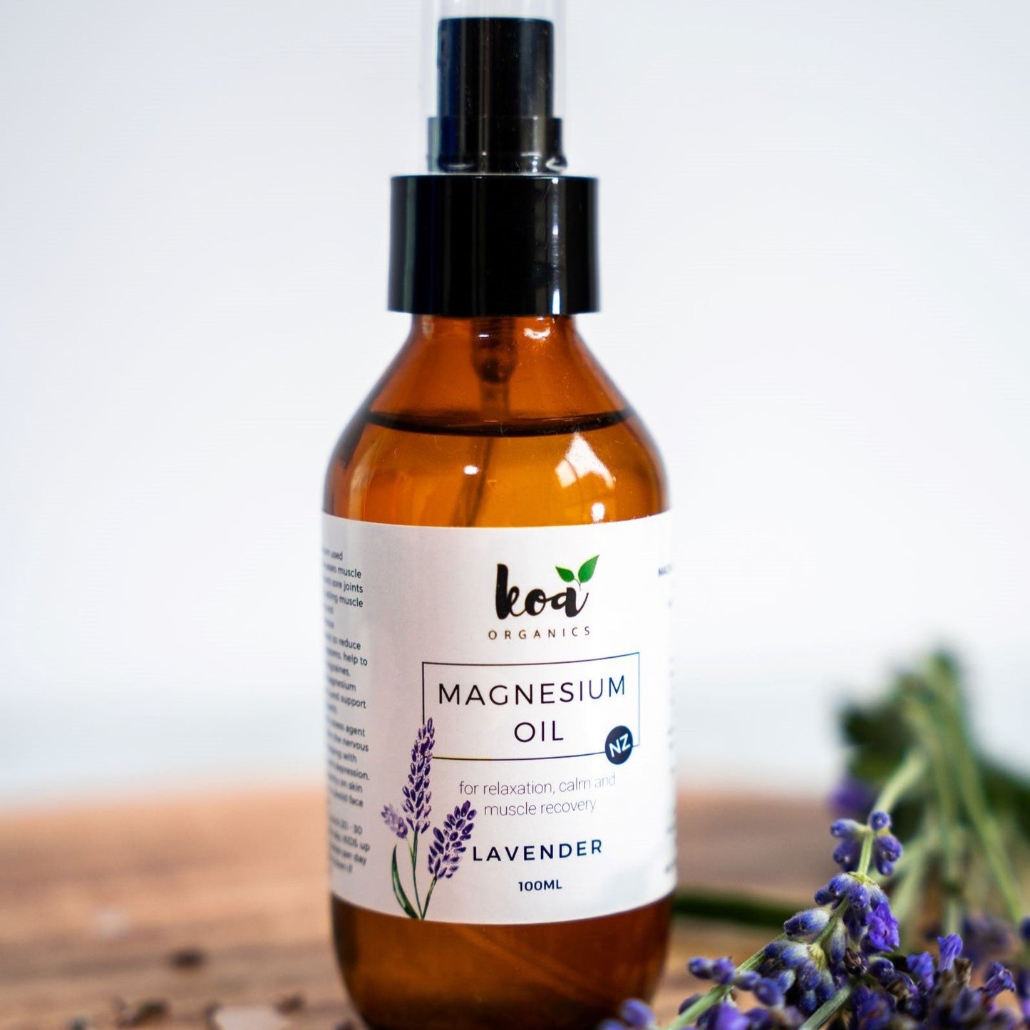 Koa Organics Magnesium Oil with Lavender