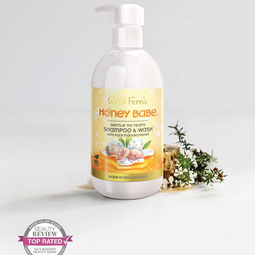 Wild Ferns Honey Babe Gentle "No Tears" Shampoo and Wash